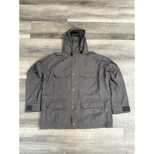 Vintage Cabela’s Gore-Tex Grey Hunting Jacket Parka Windbreaker - Men’s XL